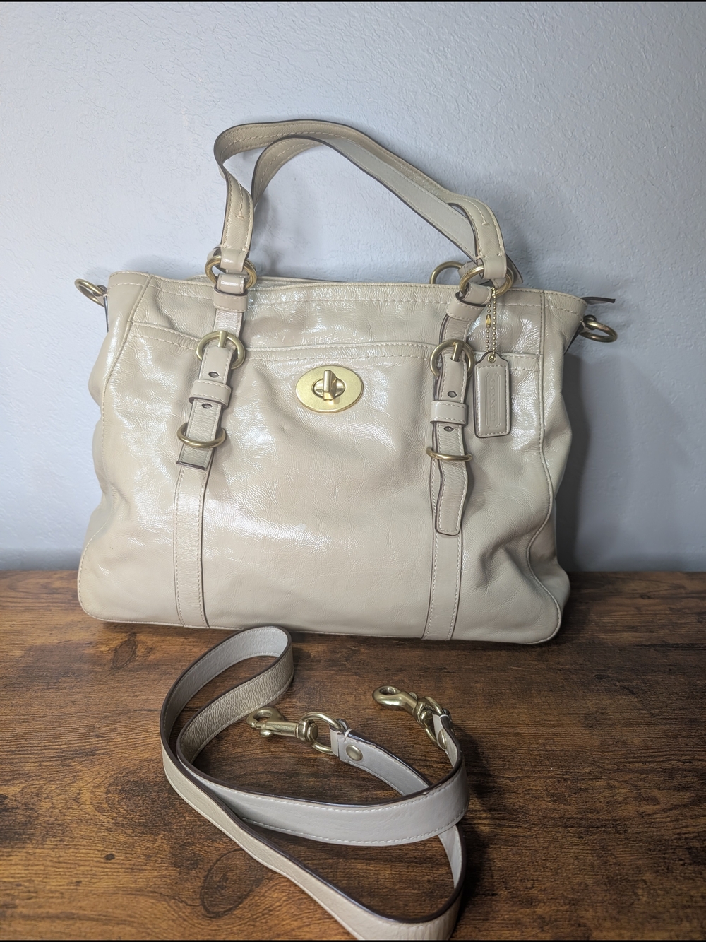 Coach Chelsea Patent Leather Business Tote Bag